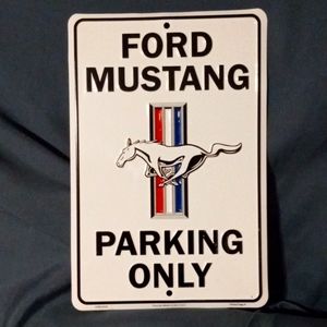 Ford Mustang Hanging Sign